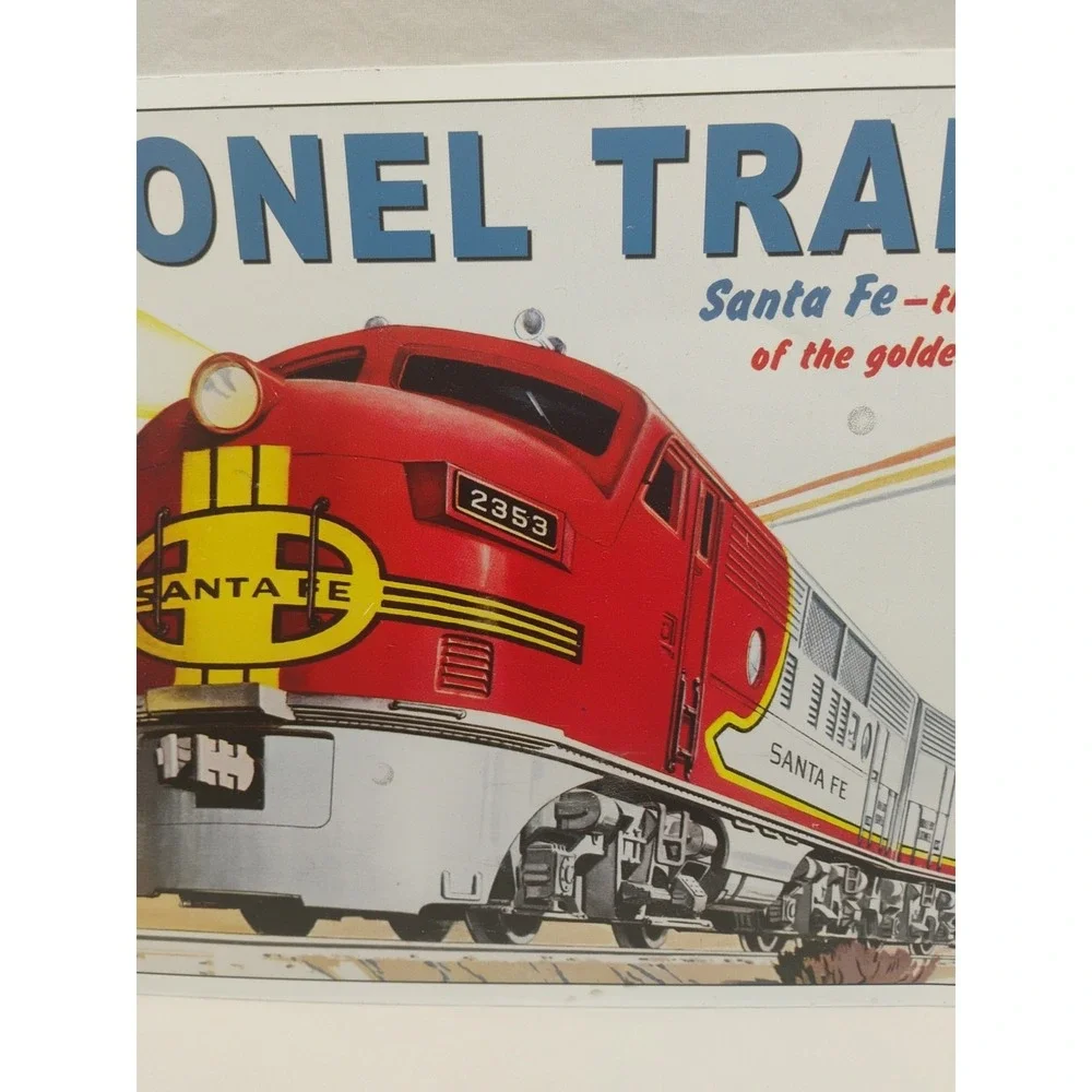 Lionel Trains Metal Wall Sign 